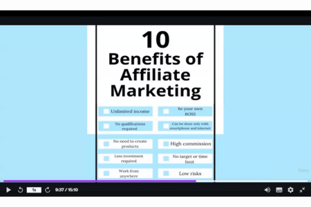 10 benefits of affiliate marketing
