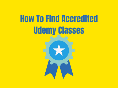 How To Find Accredited Udemy Courses