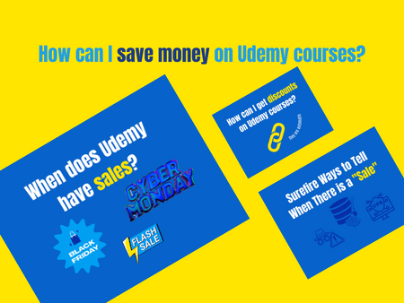 How can I save money on Udemy courses?