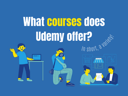 What courses does Udemy offer?