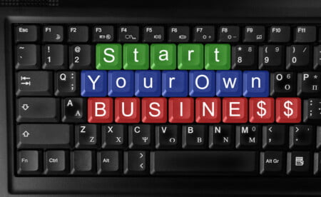start your own business keyboard