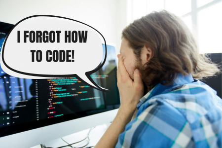 I forgot how to code!
