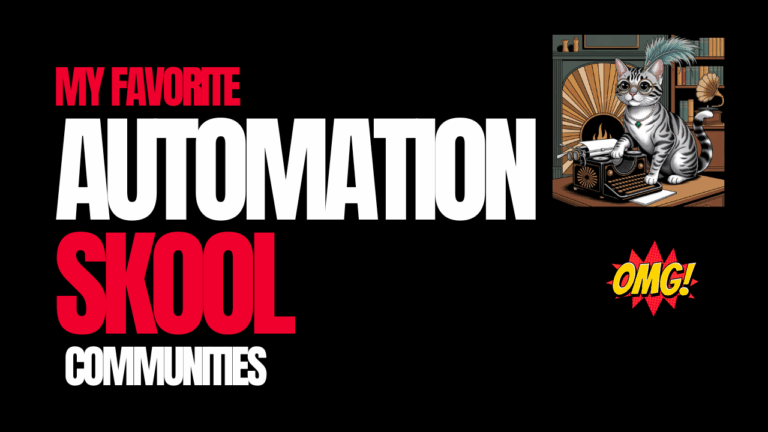 my favorite automation skool communities